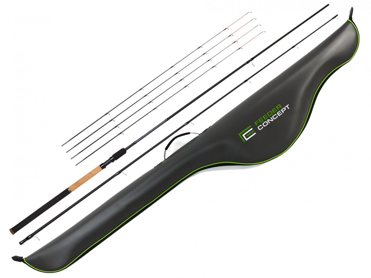 Удилище фидер. Feeder Concept Silver Water 030 3.00 с чехлом EVA 145см Удилище фидер. Feeder Concept Silver Water 030 3.00 с чехлом EVA 145см