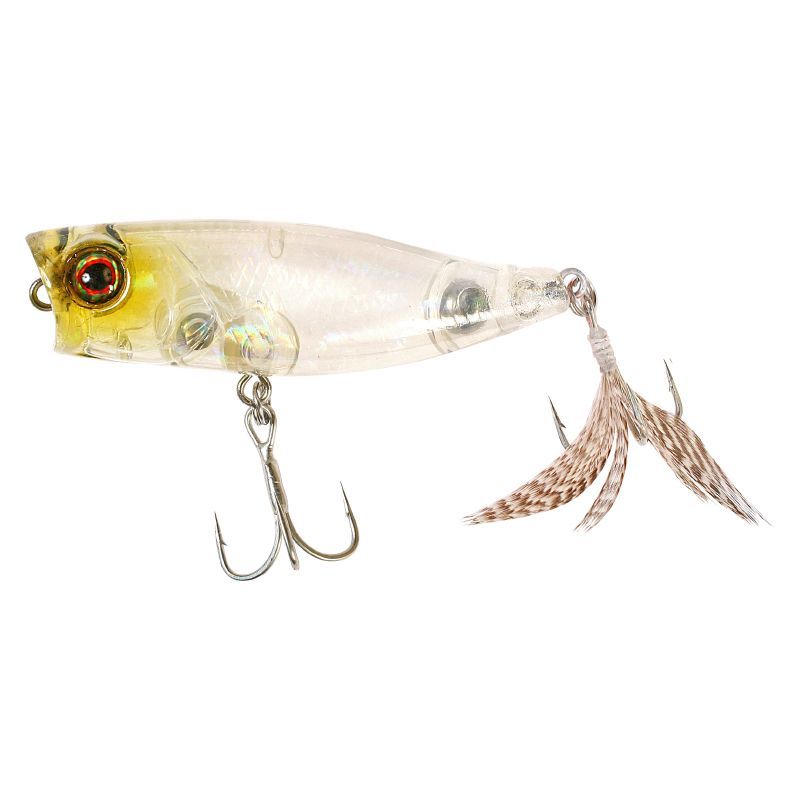 Поппер JACKALL Chubby Popper 42мм 3,2гр цв. hl crystal Поппер JACKALL Chubby Popper 42мм 3,2гр цв. hl crystal