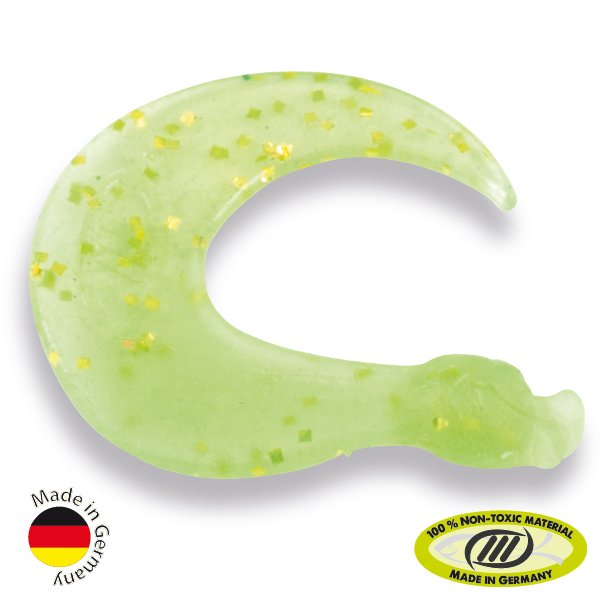 Силиконовые приманки IRON TROUT DUCK TAIL / Green Lemon - 8шт. Силиконовые приманки IRON TROUT DUCK TAIL / Green Lemon - 8шт.