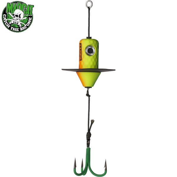 Блесна вертикальная MADCAT® A-STATIC SILENT TEASER Treble Hook - 200g - FIRETIGER UV Блесна вертикальная MADCAT® A-STATIC SILENT TEASER Treble Hook - 200g - FIRETIGER UV