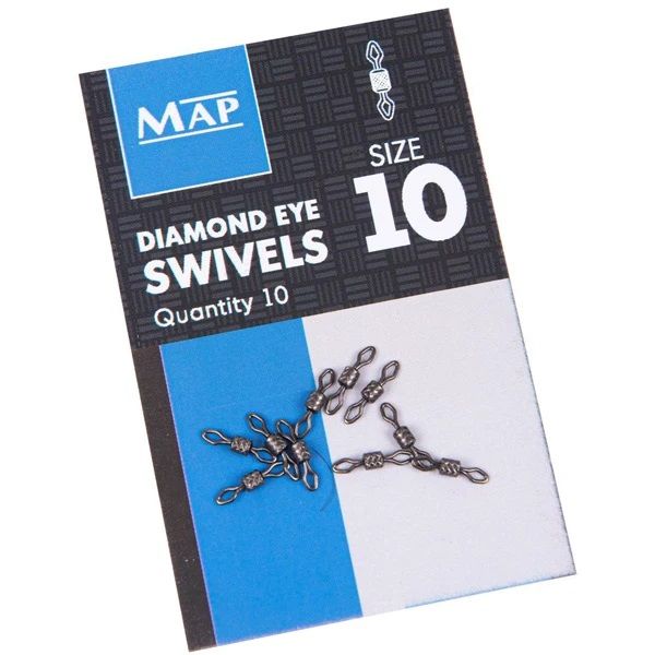 Вертлюг MAP Diamond Eye Swivel / 10шт. №10