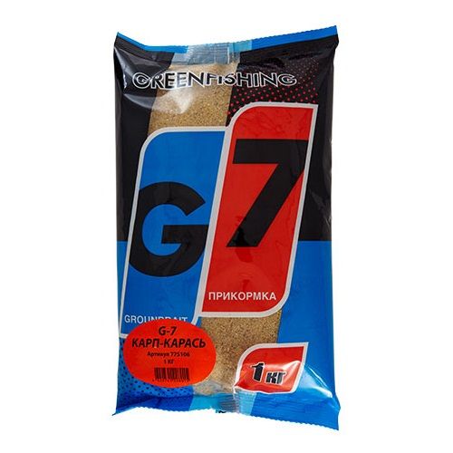 Прикормка GF G-7 КАРП-КАРАСЬ (Чеснок) 1к Прикормка GF G-7 КАРП-КАРАСЬ (Чеснок) 1к
