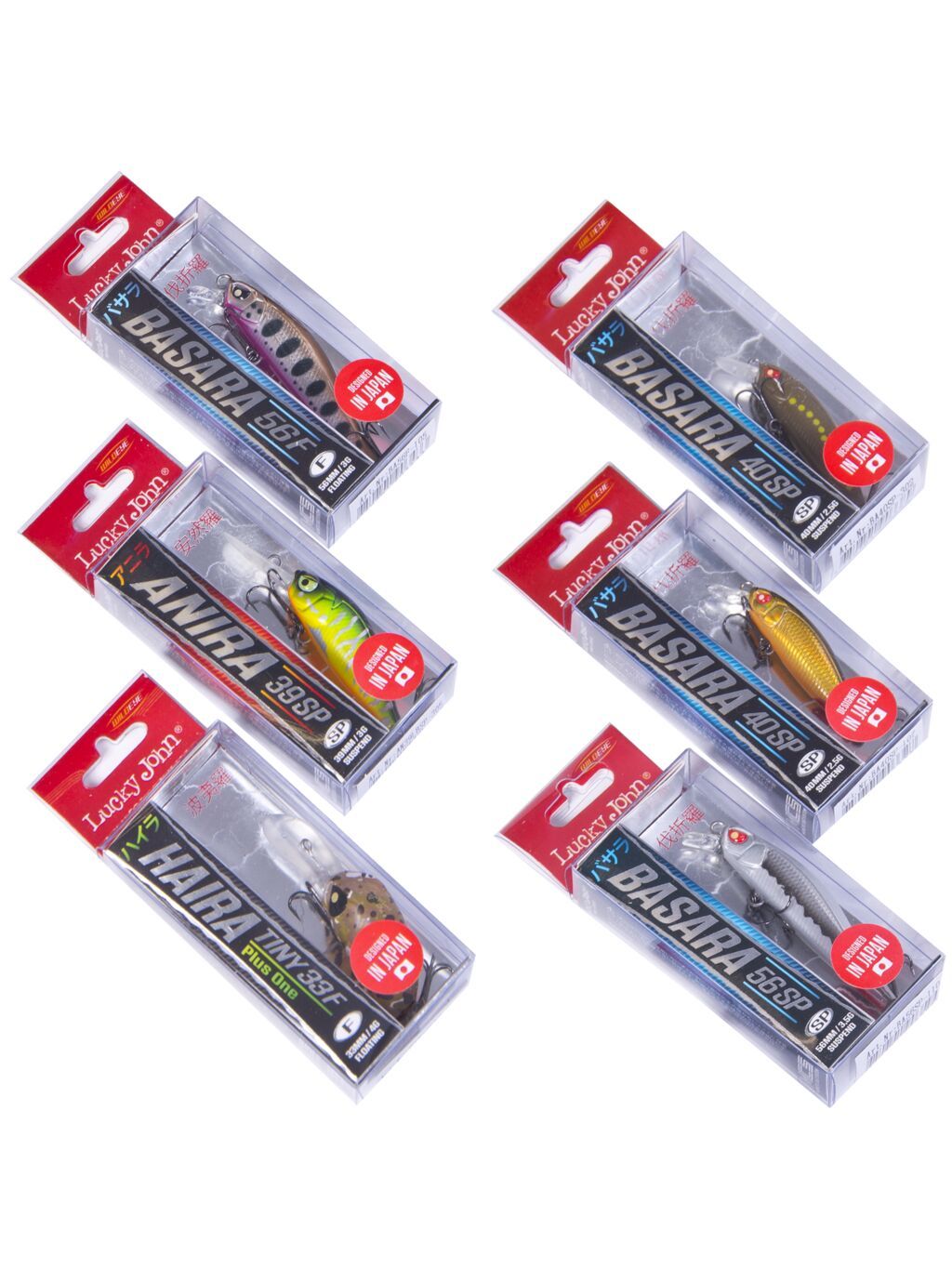 Воблеры LJ Pro Series 09 SET 6шт. набор Воблеры LJ Pro Series 09 SET 6шт. набор