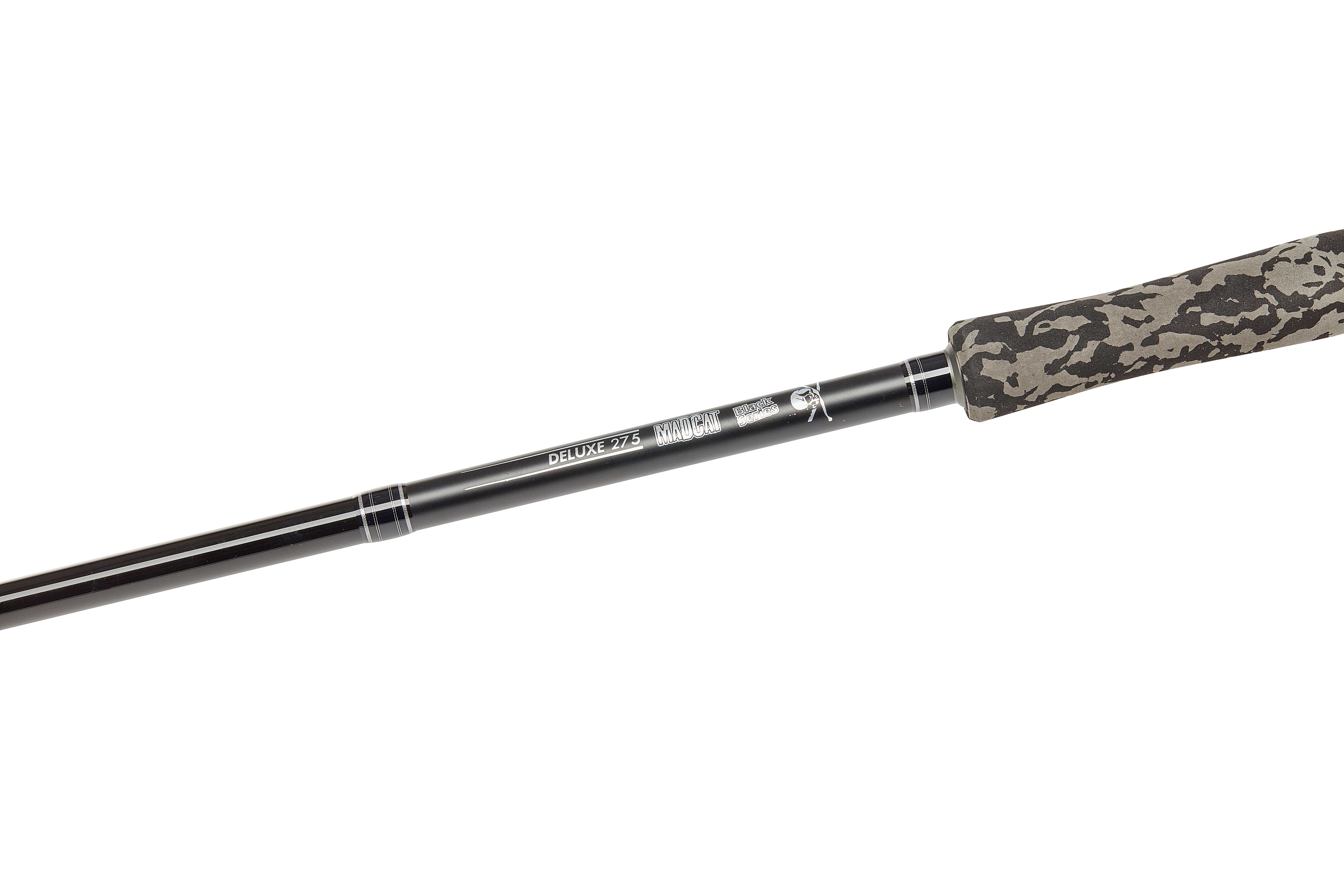 Удилище на сома MADCAT® BLACK DELUXE G2 2.75m / 100-250g. Фото N4 Удилище на сома MADCAT® BLACK DELUXE G2 2.75m / 100-250g. Фото N4