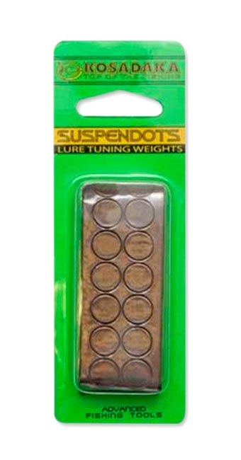 Свинцовые наклейки на Воблер Kosadaka Suspendots (кружки) Свинцовые наклейки на Воблер Kosadaka Suspendots (кружки)