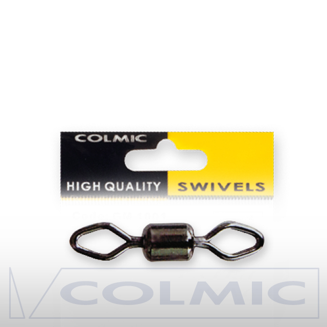Вертлюги COLMIC DIMOND EYE ROLLING SWIVELS № 24 / 4кг /12шт