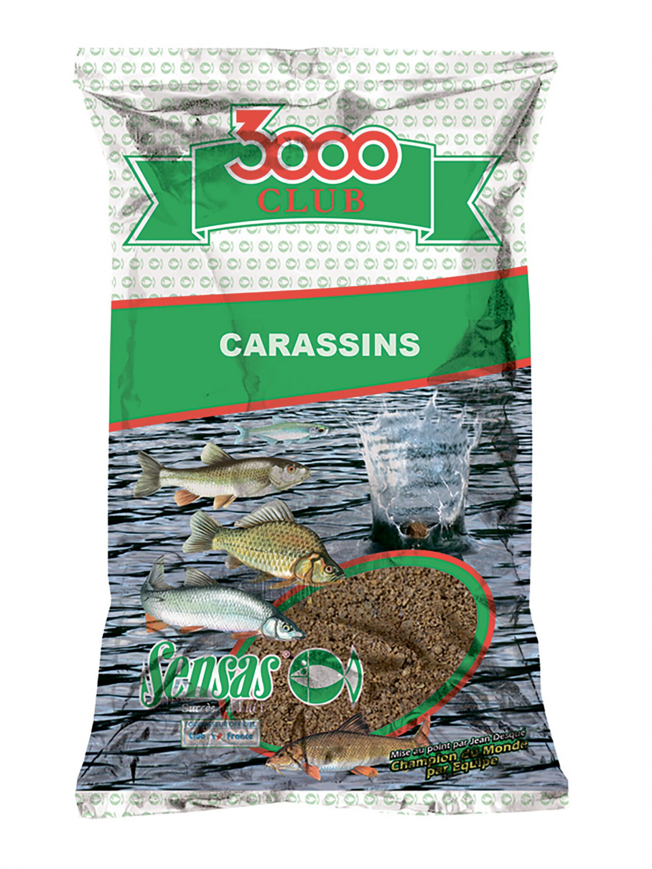 Прикормка Sensas 3000 Club CARASSIN 1кг Прикормка Sensas 3000 Club CARASSIN 1кг