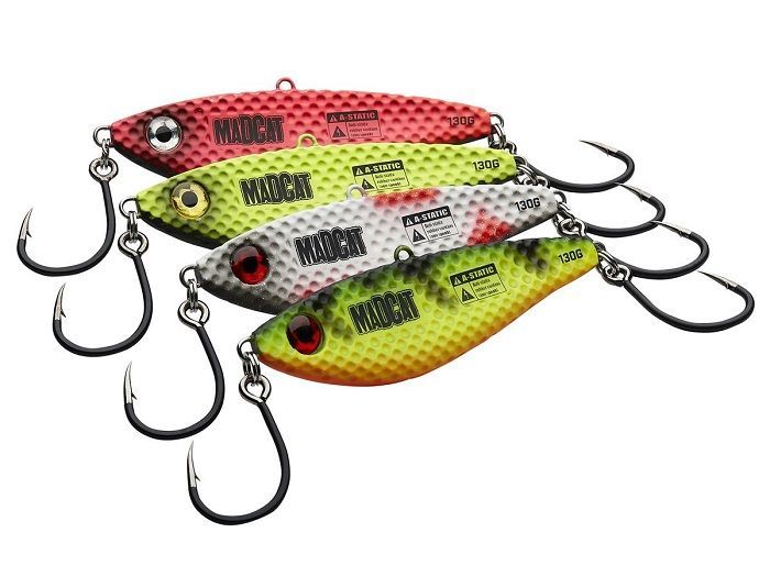 Блесна вертикальная MADCAT® A-STATIC VIBRATIX - FLUO YELLOW UV - 12cm - 110g. Фото N2 Блесна вертикальная MADCAT® A-STATIC VIBRATIX - FLUO YELLOW UV - 12cm - 110g. Фото N2