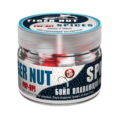 Бойлы Насад. Плав. Двух Цв. Sonik Baits Tiger Nut-Spices Fluo Pop-Ups 14Мм 90Мл Бойлы Насад. Плав. Двух Цв. Sonik Baits Tiger Nut-Spices Fluo Pop-Ups 14Мм 90Мл