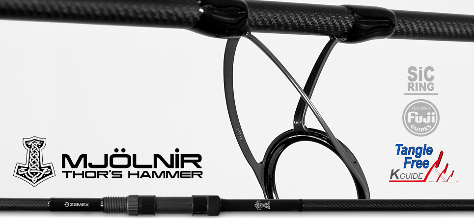 Удилище карповое ZEMEX MJOLNIR Thor's Hammer 13 ft - 3.5 lb NEW. Фото N8 Удилище карповое ZEMEX MJOLNIR Thor's Hammer 13 ft - 3.5 lb NEW. Фото N8