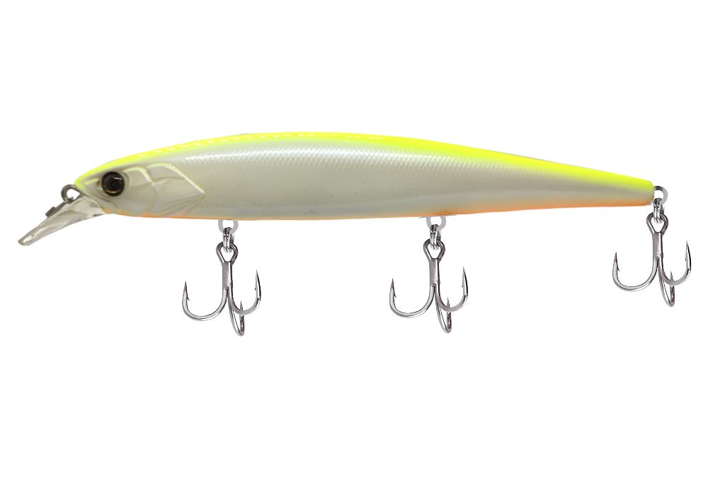 Воблер JACKALL Mag Squad 160 SP цв. chartreuse back pearl Воблер JACKALL Mag Squad 160 SP цв. chartreuse back pearl