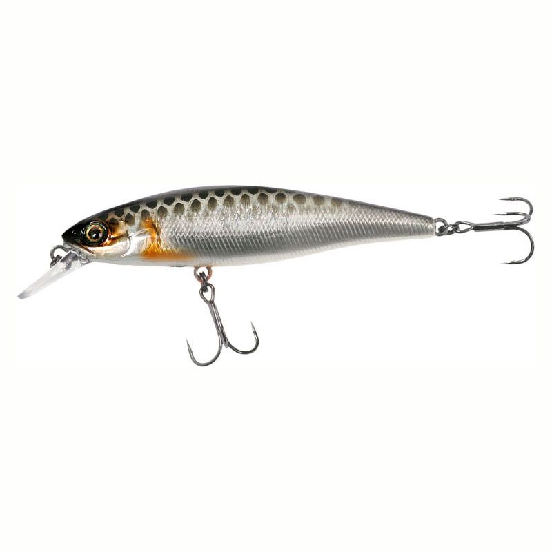 Воблер JACKALL Squad Minnow 95 SP цв. hl silver & black Воблер JACKALL Squad Minnow 95 SP цв. hl silver & black