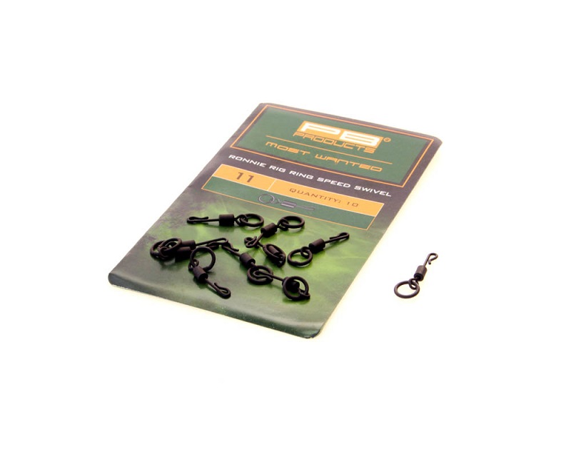 Вертлюг с кольцом и застежкой PB Products Running Speed Swivel №11 / 8 шт. Вертлюг с кольцом и застежкой PB Products Running Speed Swivel №11 / 8 шт.