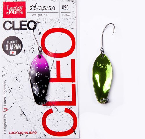 Блесна колеб. Lucky John CLEO длин.31мм/02,5г 026 Блесна колеб. Lucky John CLEO длин.31мм/02,5г 026