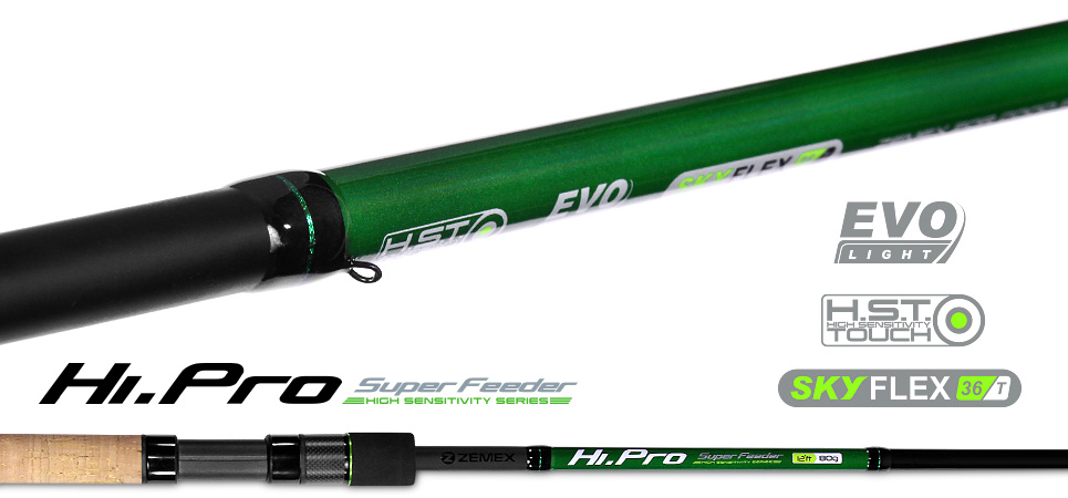 Удилище фидерное ZEMEX HI-PRO Super Feeder 9 ft - 35 g. Фото N2 Удилище фидерное ZEMEX HI-PRO Super Feeder 9 ft - 35 g. Фото N2