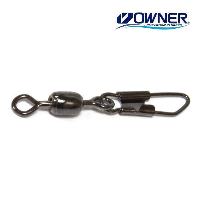 Застежка с вертлюгом Owner 52482 Snap Swivel №4 14кг 7шт