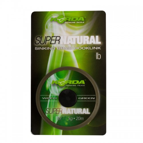 Поводковый материал Korda Super Natural Weedy Green 25lb 20м Поводковый материал Korda Super Natural Weedy Green 25lb 20м
