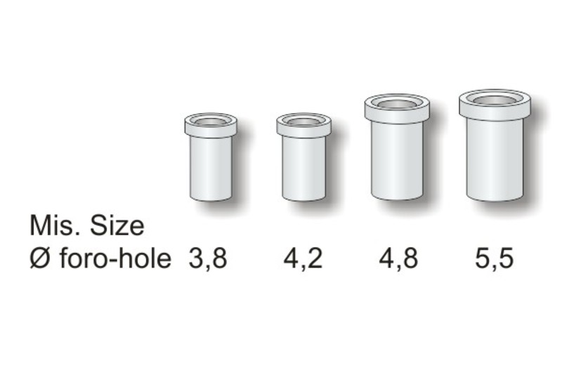 Тефлоновая втулка внутренняя Stonfo PTFE для резины на 2-е колено Ф-5,5мм