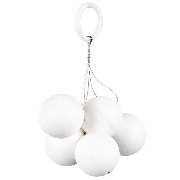 Шарик плавающий IRON TROUT Light Pilot - Round / White / 12mm 6шт.