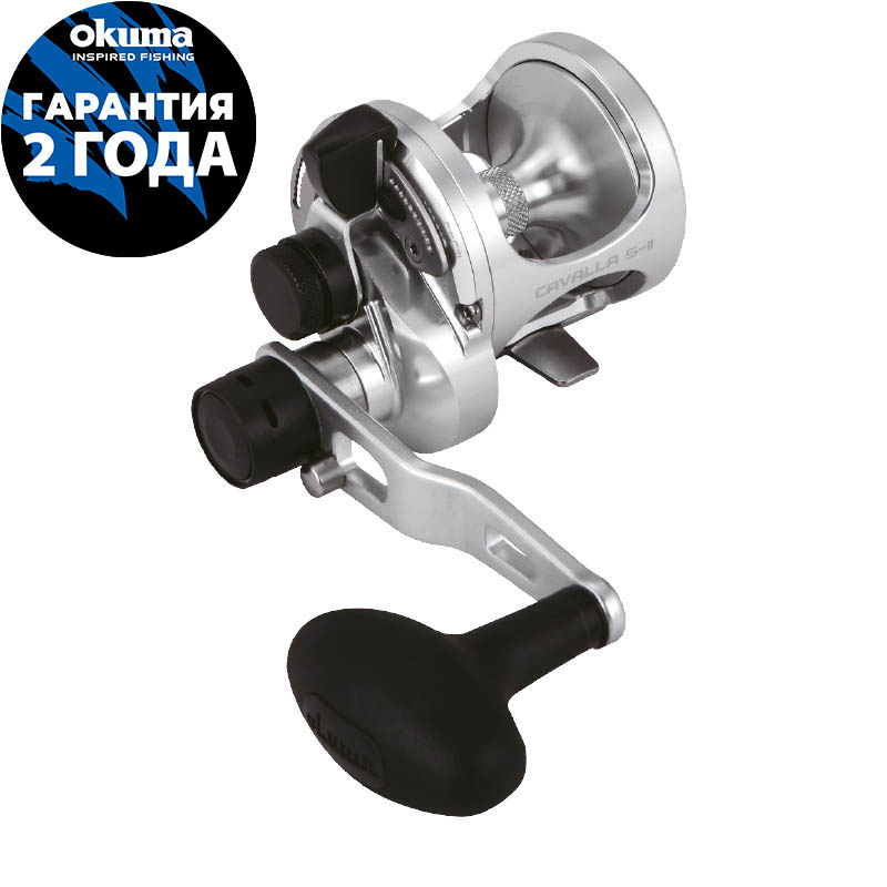 Катушка OKUMA Cavalla 5II Right Handed Two Speed Reels Катушка OKUMA Cavalla 5II Right Handed Two Speed Reels