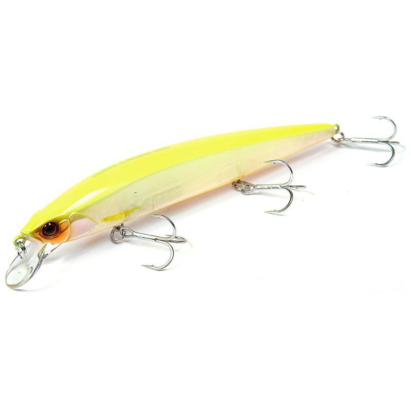 Воблер JACKALL Rerange 130 MR цв. chartreuse back pearl. Фото N2 Воблер JACKALL Rerange 130 MR цв. chartreuse back pearl. Фото N2