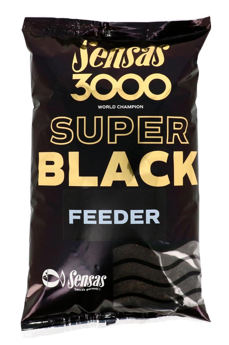 Прикормка Sensas 3000 Super Black Feeder 1Кг Прикормка Sensas 3000 Super Black Feeder 1Кг
