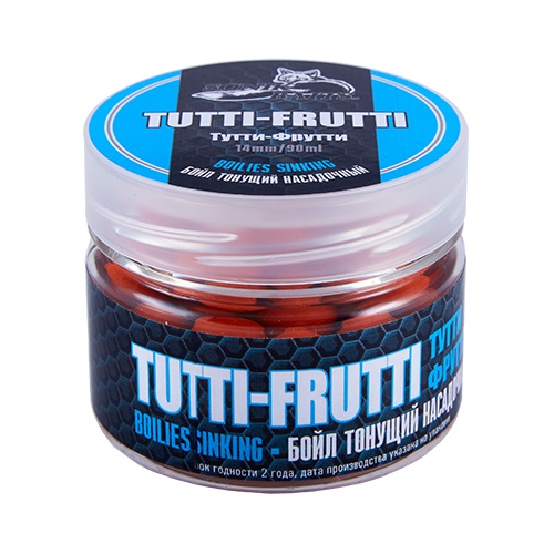 Бойлы насадочные тонущие Sonik Baits TUTTI FRUTTI 14мм 90мл (Тутти-Фрутти) Бойлы насадочные тонущие Sonik Baits TUTTI FRUTTI 14мм 90мл (Тутти-Фрутти)