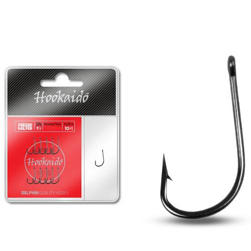 Крючки фидерные Delphin HOOKAIDO Feeder HALFER Hooks №8