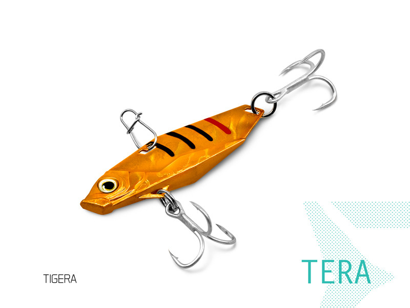 Блесна колеблющаяся DELPHIN TERA Hook №8 / 5.2cm / 12g - TIGERA Блесна колеблющаяся DELPHIN TERA Hook №8 / 5.2cm / 12g - TIGERA