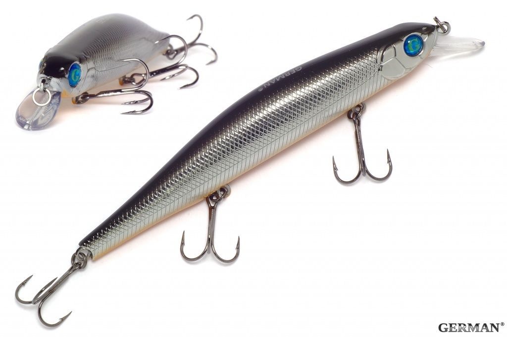 Воблер German Evil Pike 110 мм / 16.5 гр / цвет C208 Воблер German Evil Pike 110 мм / 16.5 гр / цвет C208