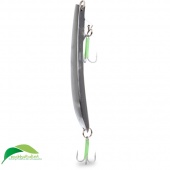 Пилькер AQUANTIC® BANANA PILK STEEL (Lead Free) Double Treble - 21cm / 400g - Chrome Пилькер AQUANTIC® BANANA PILK STEEL (Lead Free) Double Treble - 21cm / 400g - Chrome