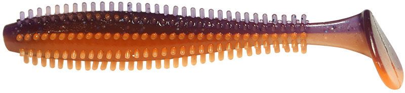 Виброхвосты Kosadaka Spikey Shad 120мм 4шт VF Виброхвосты Kosadaka Spikey Shad 120мм 4шт VF