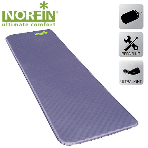 Коврик самонадувающийся Norfin ATLANTIC LIGHT NF 2.5см Коврик самонадувающийся Norfin ATLANTIC LIGHT NF 2.5см