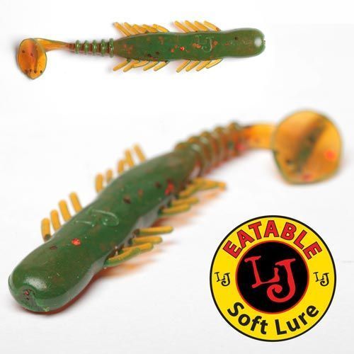Виброхвосты съедобные LJ Pro Series BUGSY SHAD 2.8in(07.20)/085 7шт. Виброхвосты съедобные LJ Pro Series BUGSY SHAD 2.8in(07.20)/085 7шт.