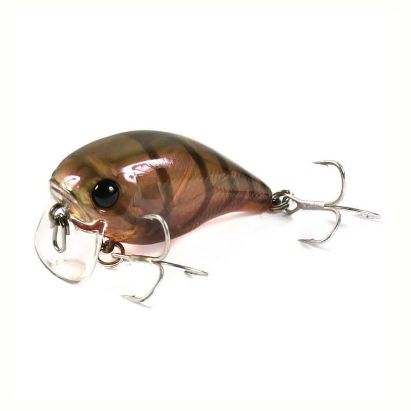 Воблер JACKALL Chubby 38 SSR brown suji shrimp. Фото N2 Воблер JACKALL Chubby 38 SSR brown suji shrimp. Фото N2
