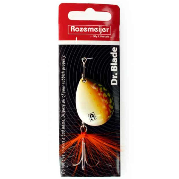 Блесна вращающаяся ROZEMEIJER DR. BLADE - №5 / 6.5g - Hot Pike Блесна вращающаяся ROZEMEIJER DR. BLADE - №5 / 6.5g - Hot Pike