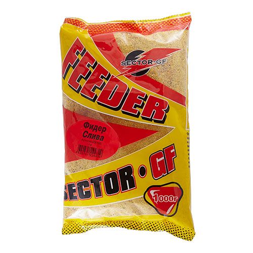 Прикормка GF Sector ФИДЕР СЛИВА 1кг Прикормка GF Sector ФИДЕР СЛИВА 1кг