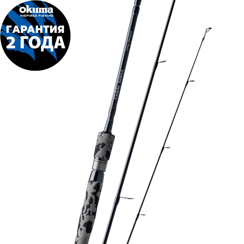 Удилище OKUMA Guide Select Long Distance Spinning 10'0" 304cm M 12-35g 2pcs Удилище OKUMA Guide Select Long Distance Spinning 10'0" 304cm M 12-35g 2pcs