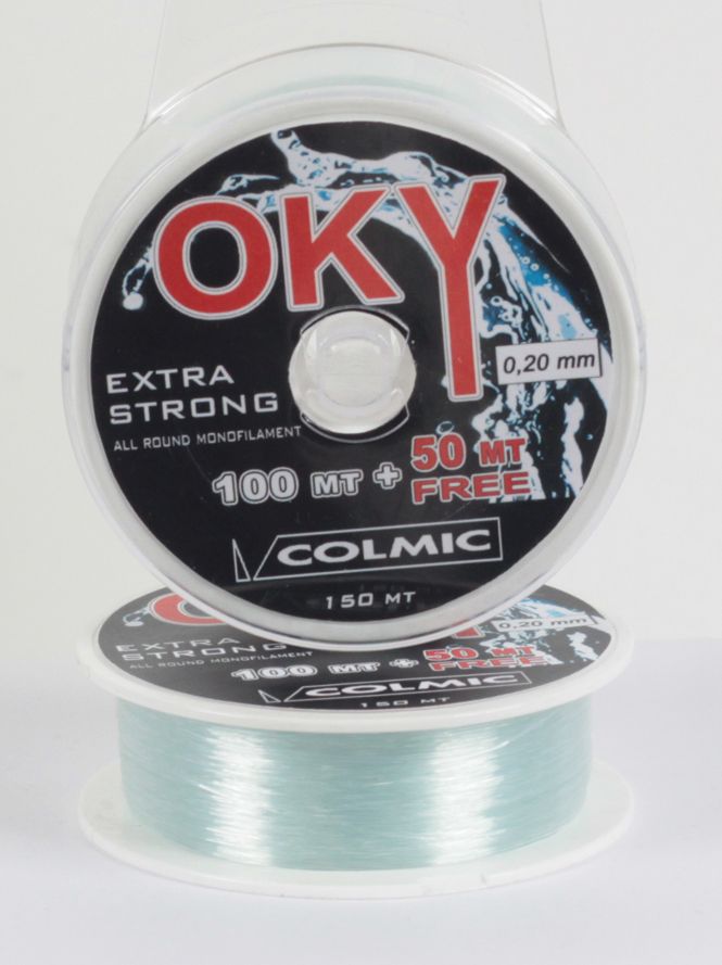 Леска COLMIC "OKY" mt. 150 - 0.18 - 3,40кг Леска COLMIC "OKY" mt. 150 - 0.18 - 3,40кг