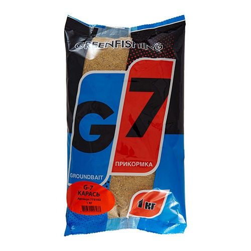Прикормка GF G-7 КАРАСЬ (Слива) 1кг Прикормка GF G-7 КАРАСЬ (Слива) 1кг