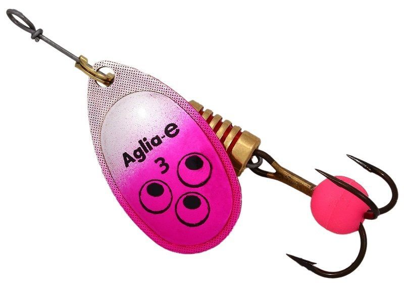Блесна Mepps AGLIA-E AG Pink Bright №3 6,5гр. Блесна Mepps AGLIA-E AG Pink Bright №3 6,5гр.