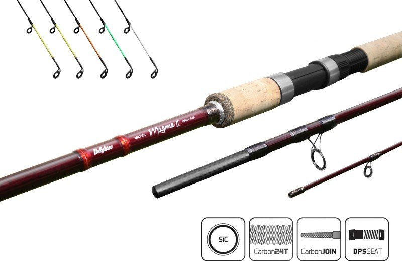 Удилище фидерное Delphin MAGMA II NG Feeder 3+5 tips 360cm 90gr Удилище фидерное Delphin MAGMA II NG Feeder 3+5 tips 360cm 90gr