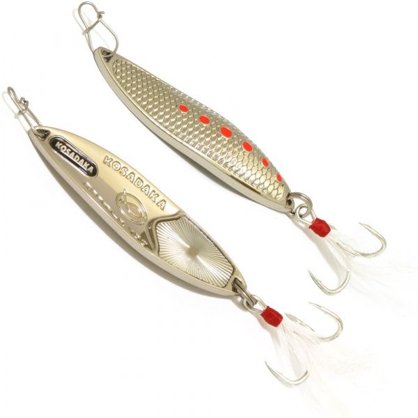 Блесна Kosadaka Evo-L Silver 80мм, 20г Блесна Kosadaka Evo-L Silver 80мм, 20г