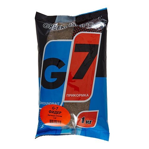 Прикормка GF G-7 ФИДЕР (Миндаль) 1кг Прикормка GF G-7 ФИДЕР (Миндаль) 1кг