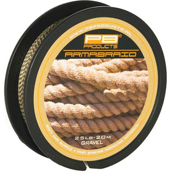 Поводковый материал PB Products ARMABRAID / 15lb / 20m - Gravel Поводковый материал PB Products ARMABRAID / 15lb / 20m - Gravel