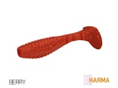 Виброхвост DELPHIN KARMA UVs / 8cm / BERRY - 5шт. Виброхвост DELPHIN KARMA UVs / 8cm / BERRY - 5шт.