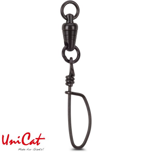 Вертлюг с подшипником и карабином UNI CAT Camou Ultra Rotation Cross Lock Swivel - 58mm / 77kg - 3шт. Вертлюг с подшипником и карабином UNI CAT Camou Ultra Rotation Cross Lock Swivel - 58mm / 77kg - 3шт.