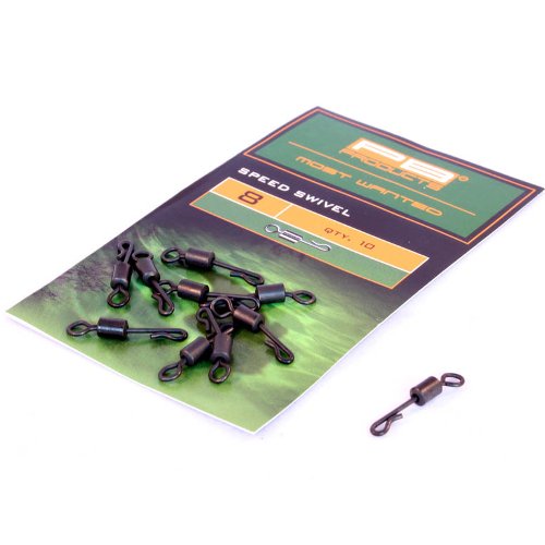 Вертлюг с застежкой PB Products Speed Swivel №11 / 10шт. Вертлюг с застежкой PB Products Speed Swivel №11 / 10шт.