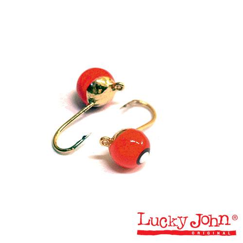 Мормышка вольфрамовая Lucky John ШАР с петел. и глаз. 030 G