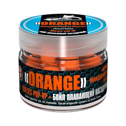Бойлы Насад. Плав. Sonik Baits Orange-Tangerine Oil Fluo Pop-Ups 14Мм 90Мл Бойлы Насад. Плав. Sonik Baits Orange-Tangerine Oil Fluo Pop-Ups 14Мм 90Мл